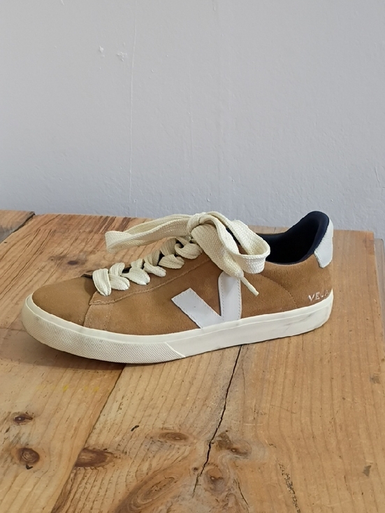 Veja Shoes - Veja Tan Suede Campo Sneakers Size 10.5